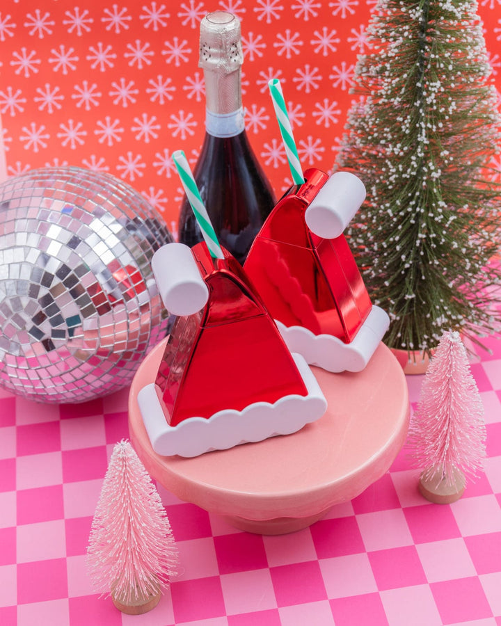 Santa Hat Novelty Sipper