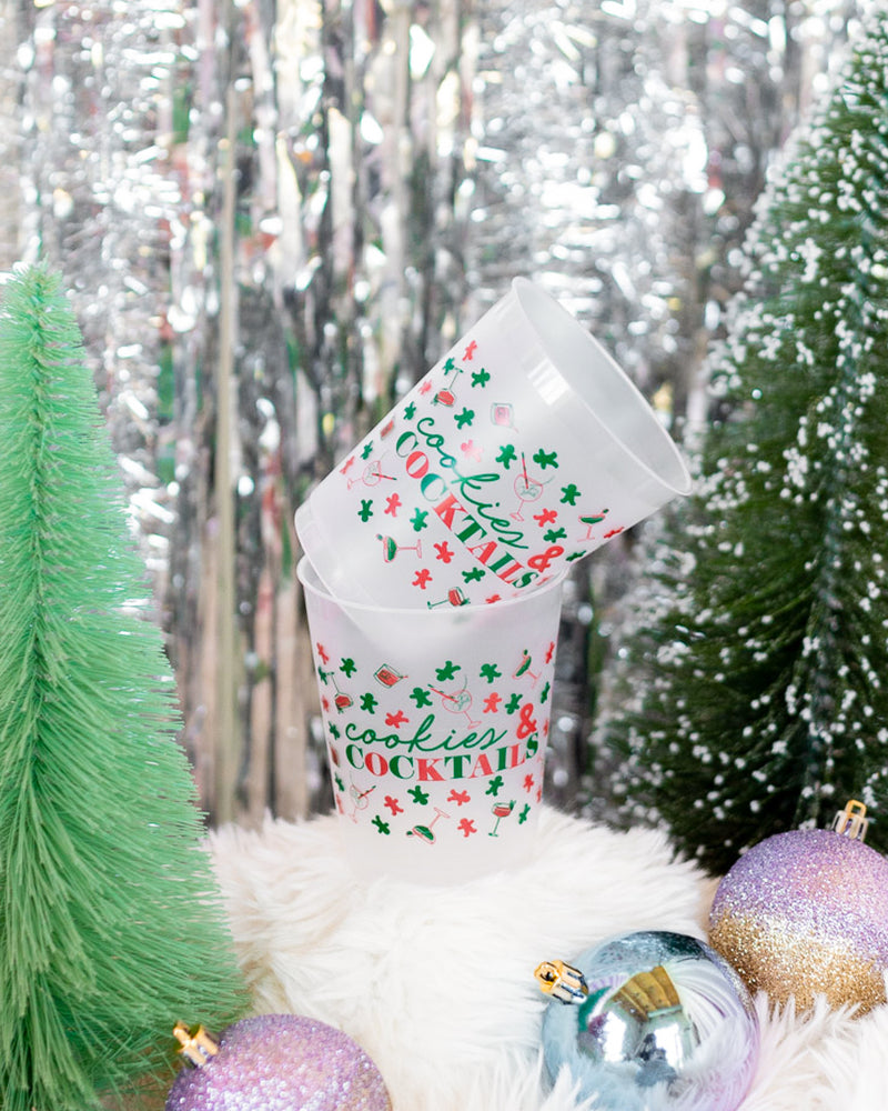 Cookies & Cocktails Shatterproof Cup Set