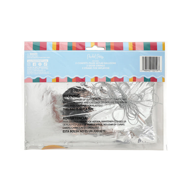 Packed Party Have Your Cake Confetti Filled Birthday Cake Balloons (Set of 2)