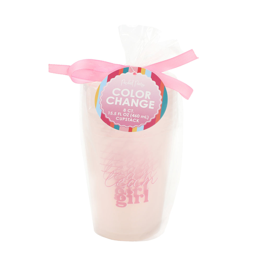 Packed Party Team Girl 8-Pack Cup Stack