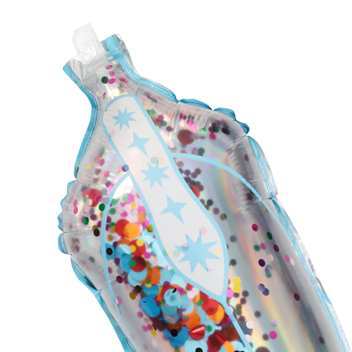 Packed Party Cowboy Boot Confetti-Filled Mylar Balloon