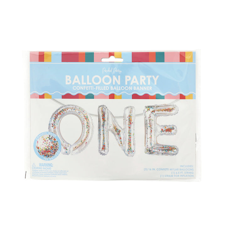 Packed Party Confetti One Balloon 6.5ft. Gerald