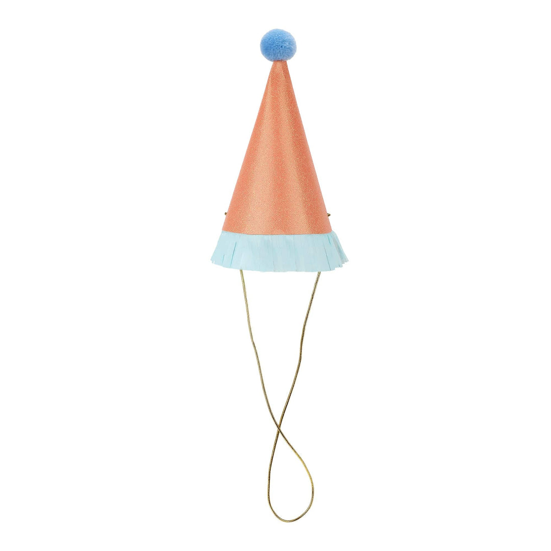 Top Off The Fun Mini Glitter Party Hats Set (8 ct)