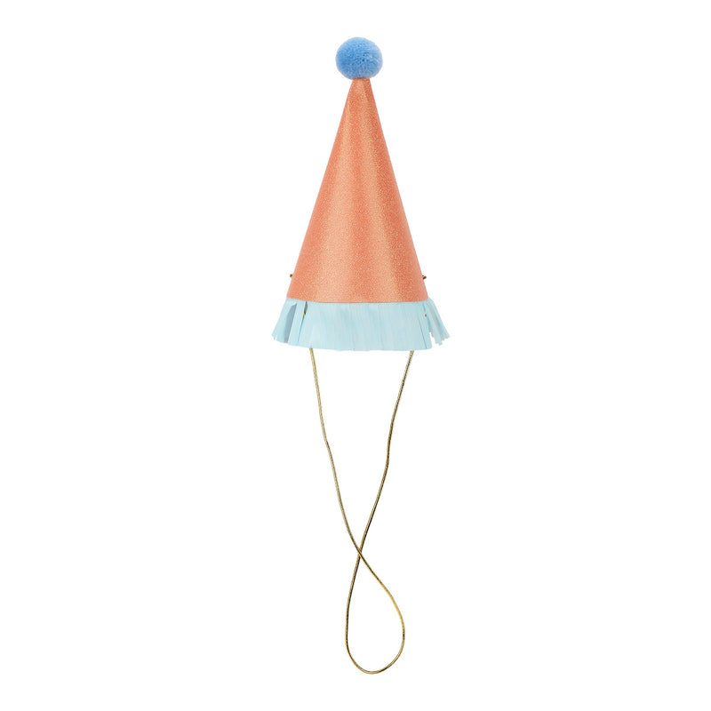Top Off The Fun Mini Glitter Party Hats Set
