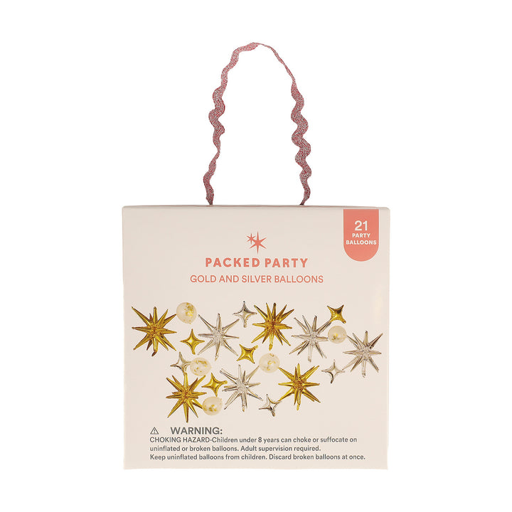 Sparkle And Shine Mylar Balloon Pack (21 ct)