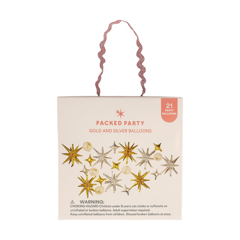Sparkle And Shine Mylar Balloon Pack