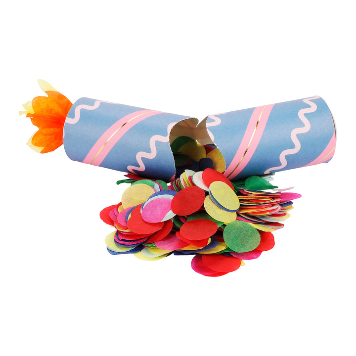 Birthday Candle Confetti Party Crackers (6 ct)