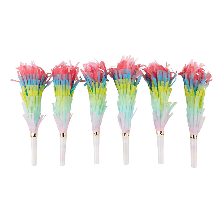 Frill Seeker Fringe Confetti Party Blowers (6 ct)