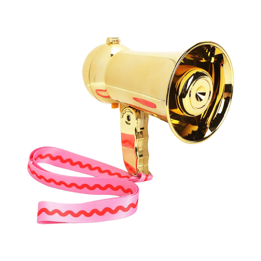 Shout It Out Gold Megaphone