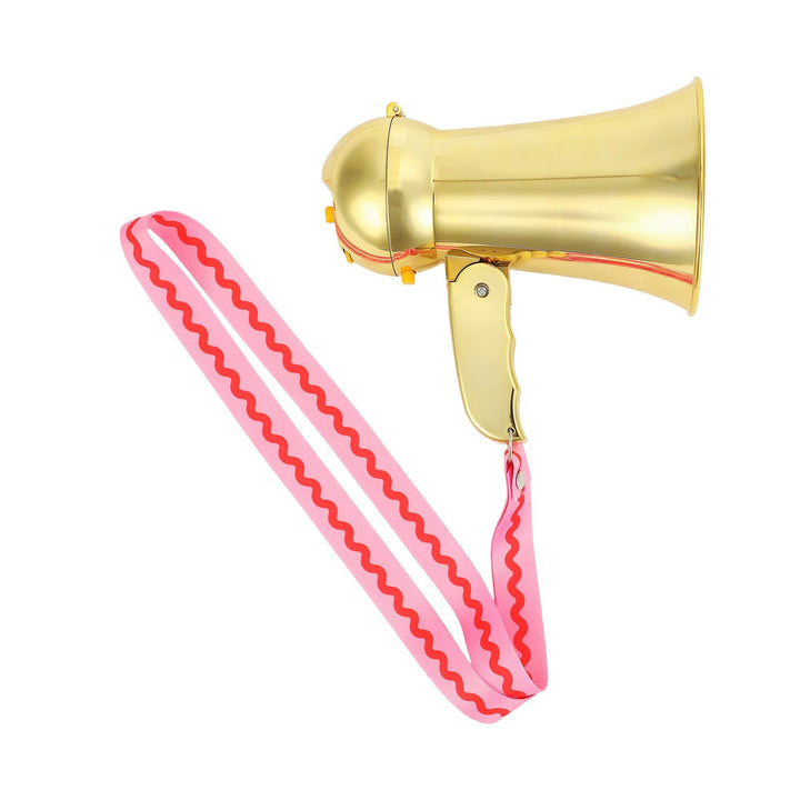 Shout It Out Gold Megaphone