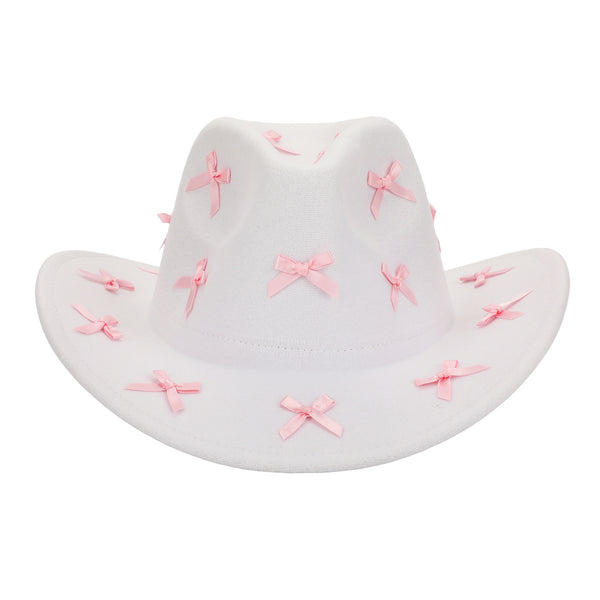 Cowgirls Only Club Cowboy Hat With Bows