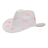 Cowgirls Only Club Cowboy Hat With Bows
