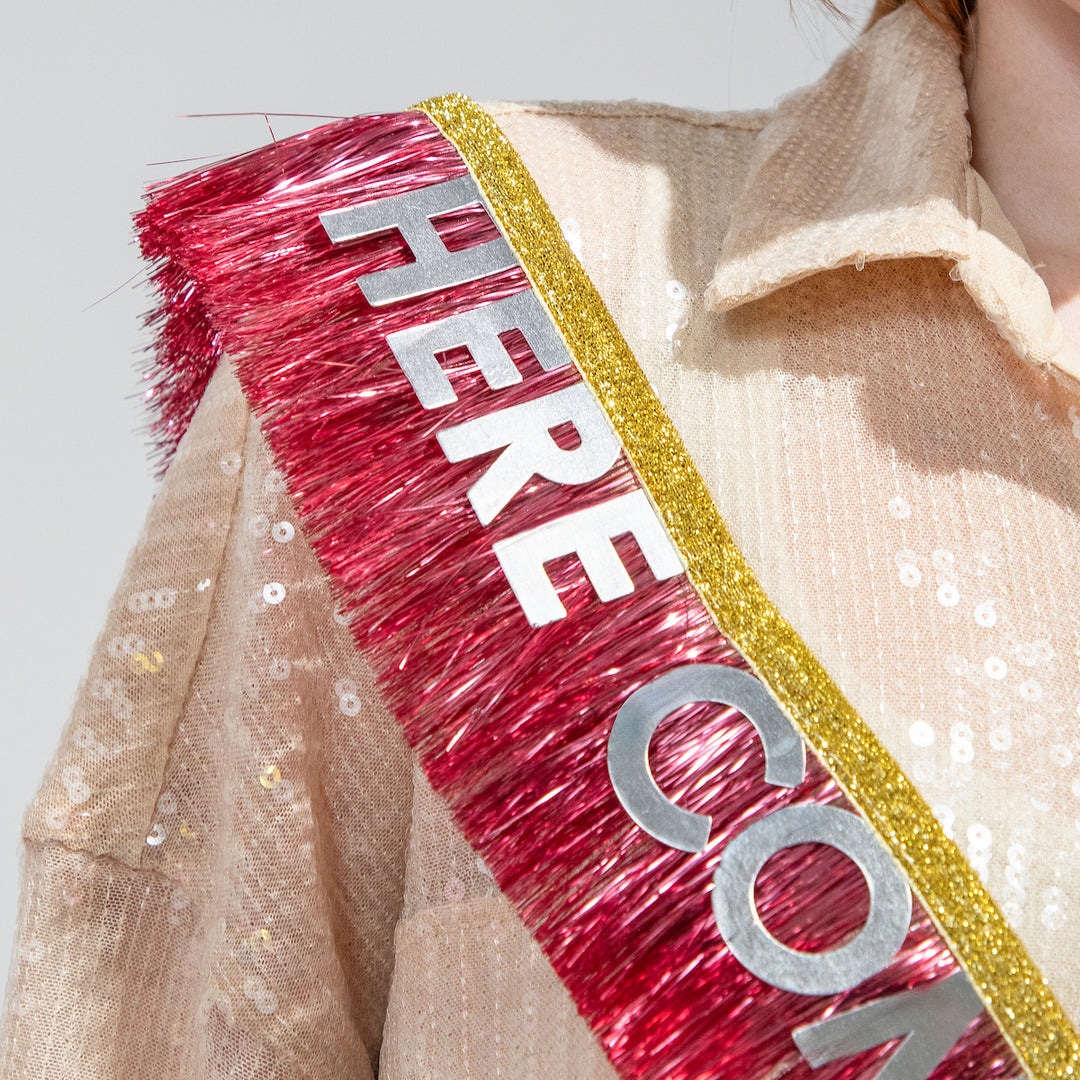 Packed Party Here Comes The Bride Sash