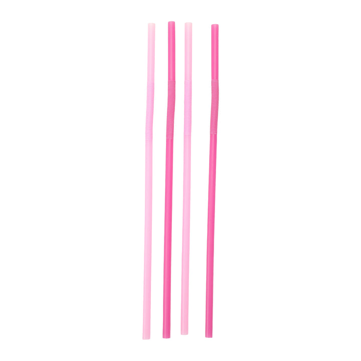 Packed Party Cheers My Dears 4-Pack Reusable Drink Pouch and Straw Set