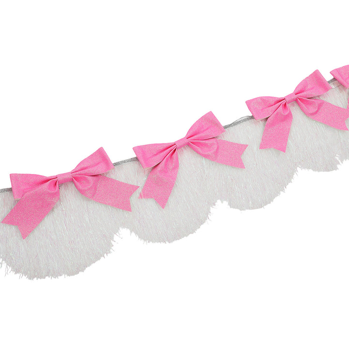 Glitter Bows &amp; Fringe Reusable Party Garland