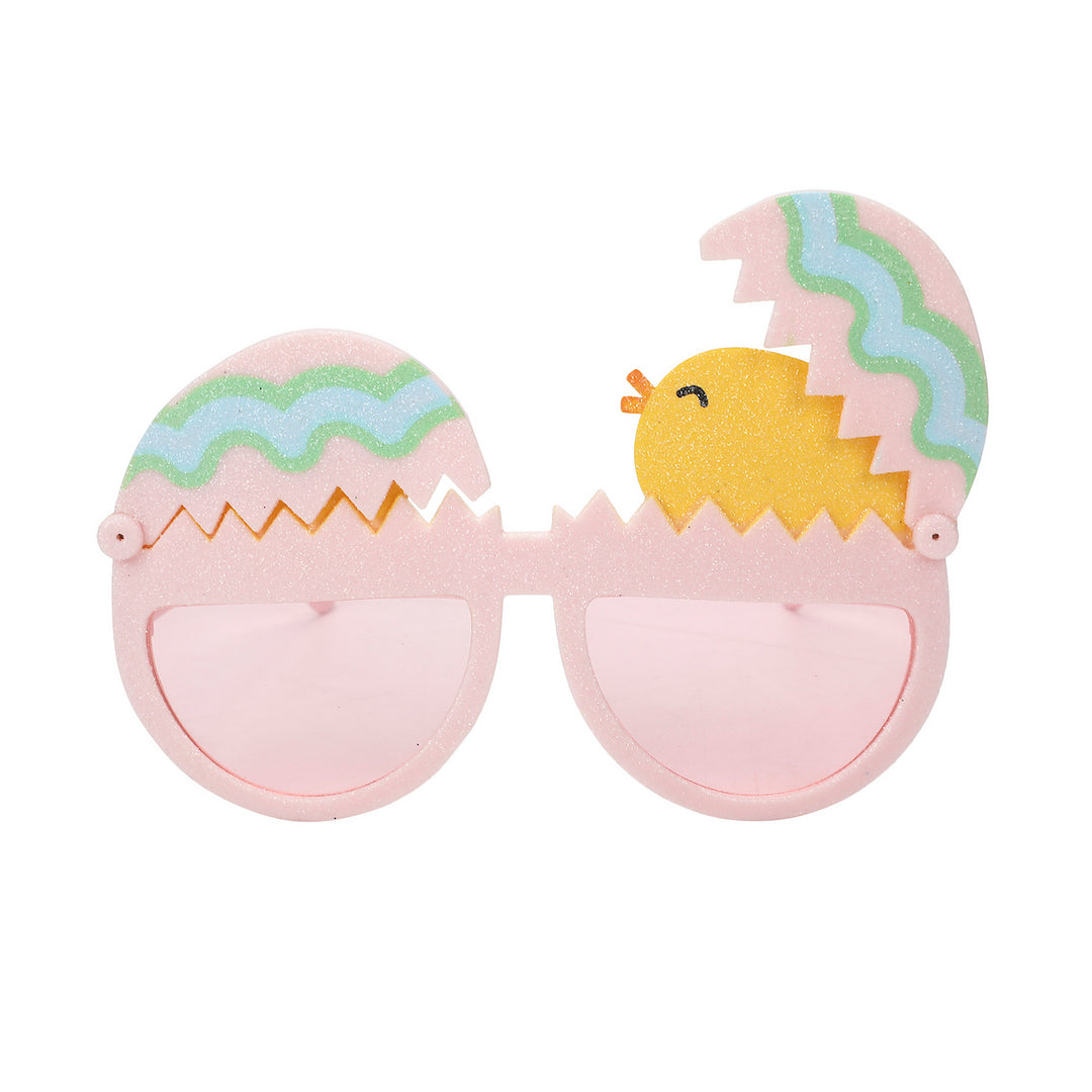 Peek-a-boo Chick Novelty Glasses (Single or Set of 4)