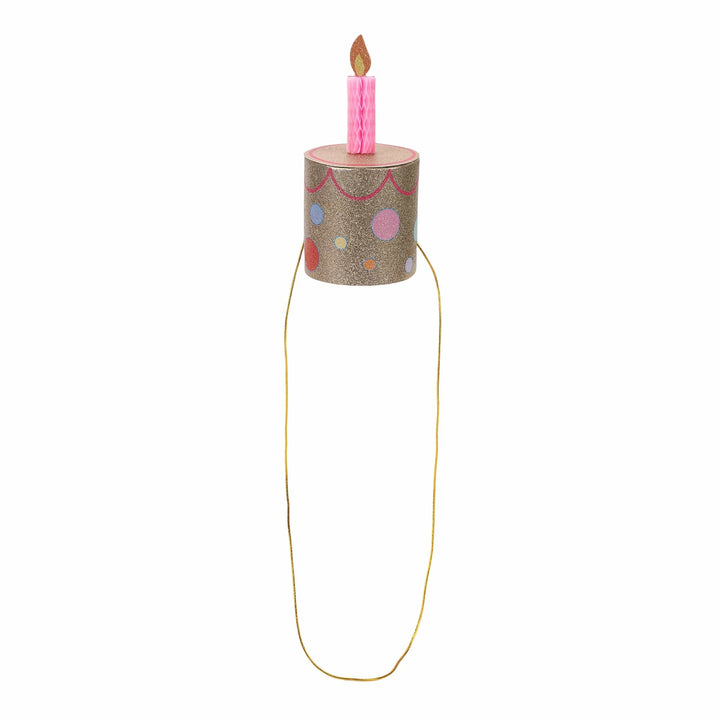Mini Birthday Cake Party Hats (4 ct)