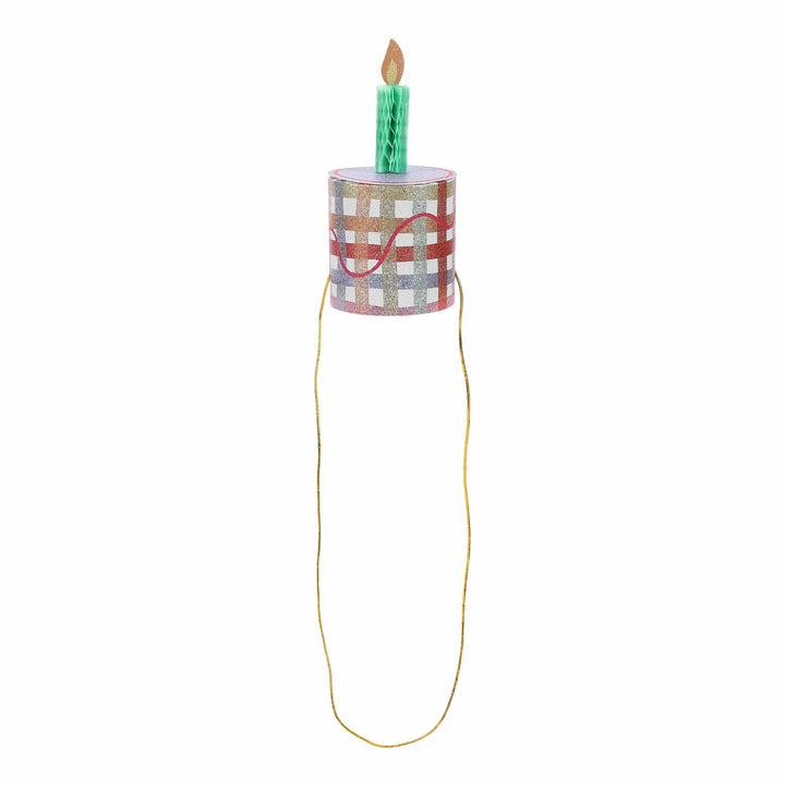 Mini Birthday Cake Party Hats (4 ct)