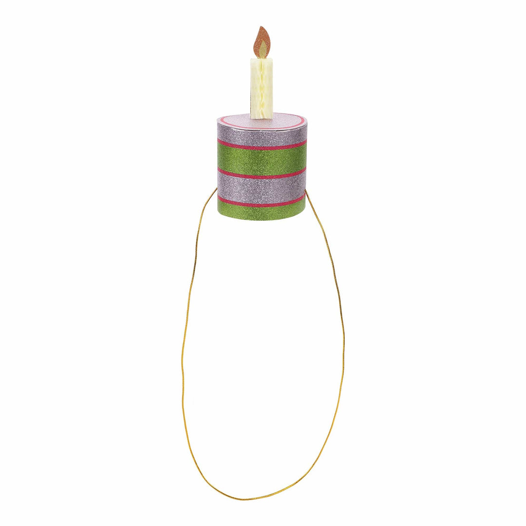Mini Birthday Cake Party Hats (4 ct)