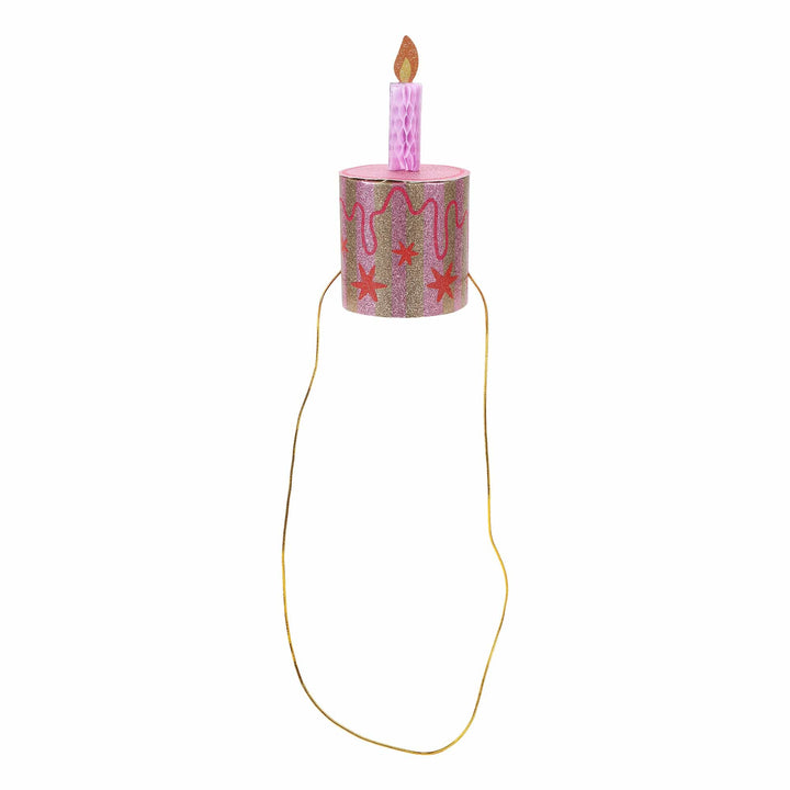 Mini Birthday Cake Party Hats (4 ct)