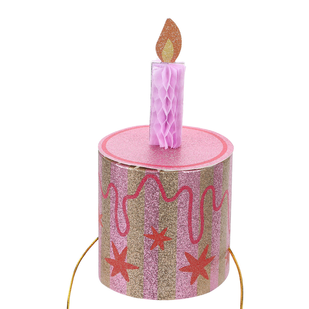 Mini Birthday Cake Party Hats (4 ct)