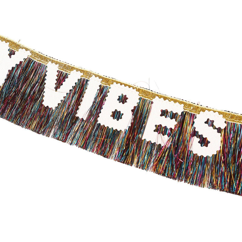 Birthday Vibes Forever Glitter Sash