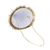 Golden Girl Mini Gold Fringe Party Hats Set