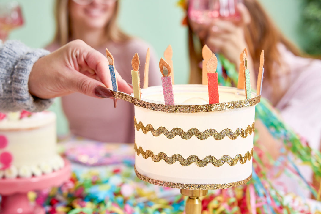 Birthday Cake Rechargeable LED Table Lamp