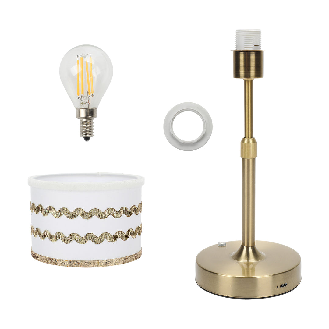 Birthday Cake Rechargeable LED Table Lamp