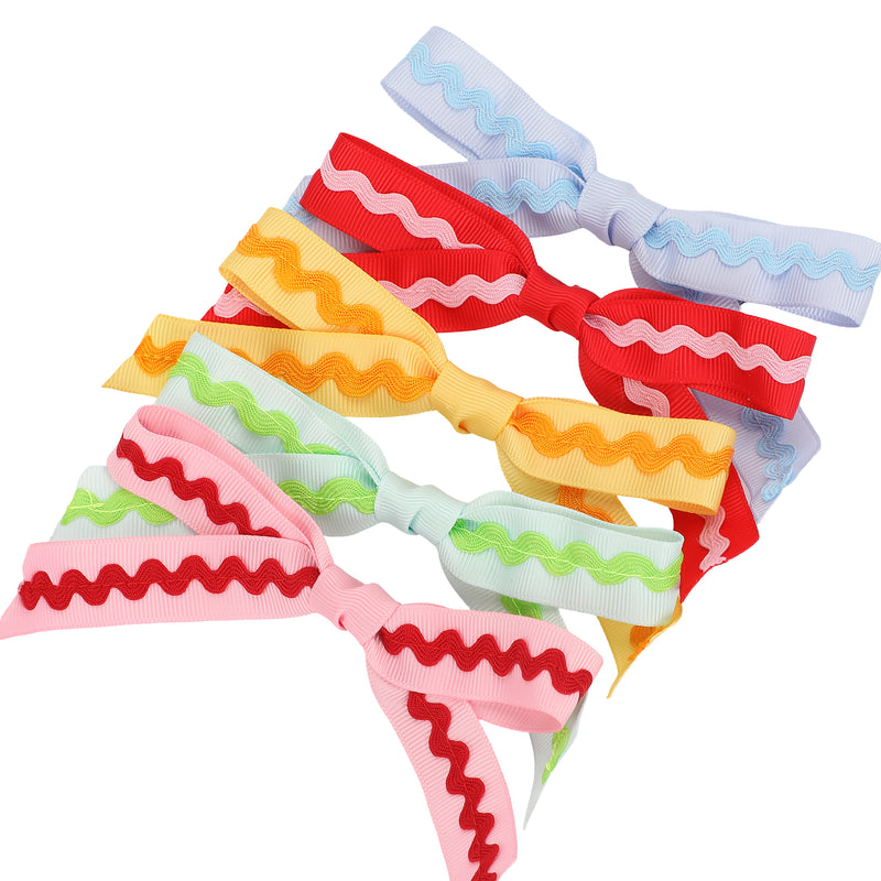 The Anything Bow Clip-On Multicolor Napkin Table Decor Bows Set
