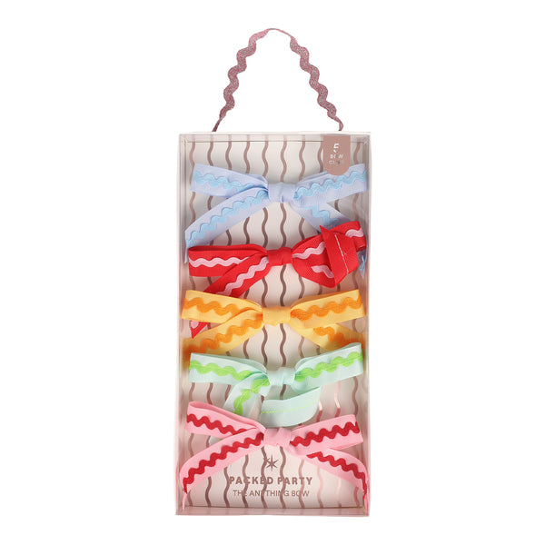 The Anything Bow Clip-On Multicolor Napkin Table Decor Bows Set