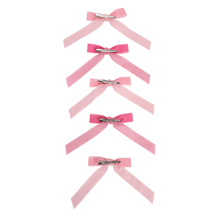 Pink Anything Clip-On Bow Set (5 ct)