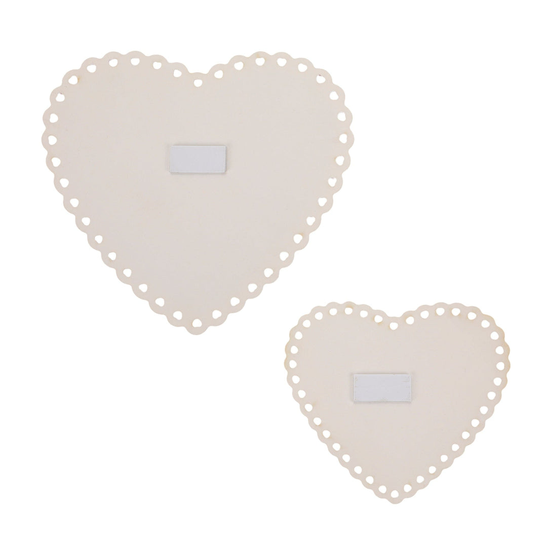 Decorative Hearts Pack - Garland &amp; Table Decor (set of 6)