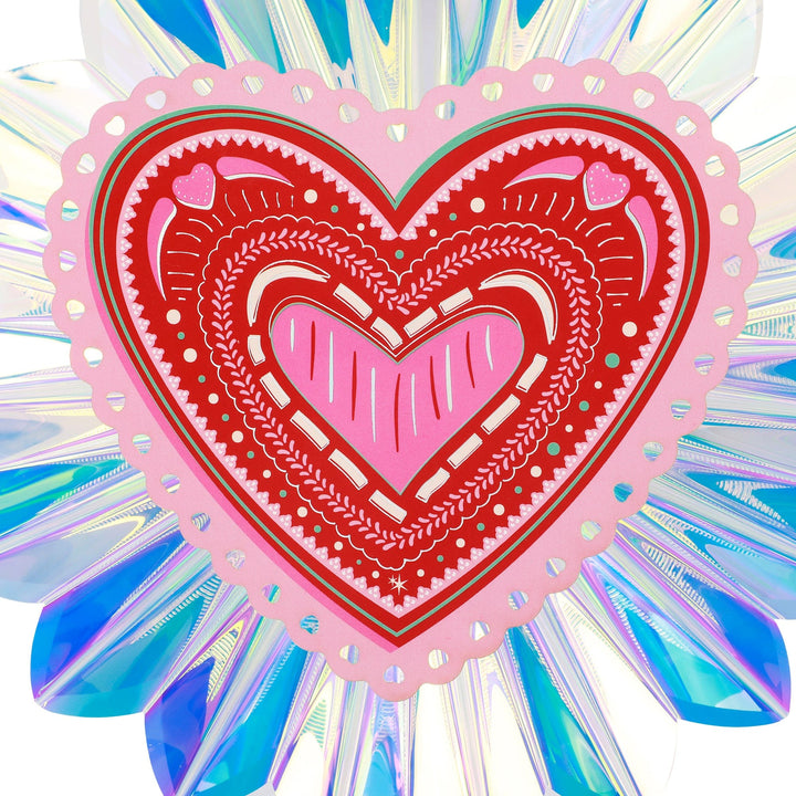 Decorative Hearts Pack - Garland &amp; Table Decor (set of 6)