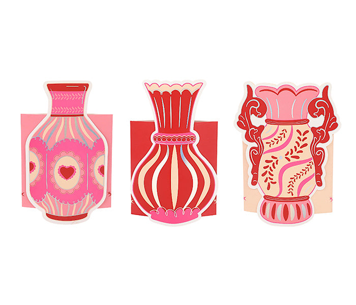 Fine China Pop-Up Vase Slip Covers (set of 3)