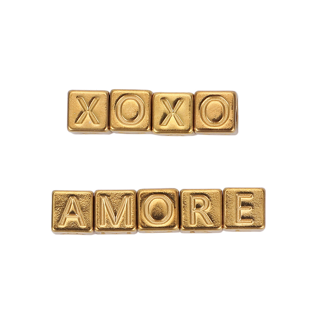 XOXO Shoe Lace &amp; Charm Set