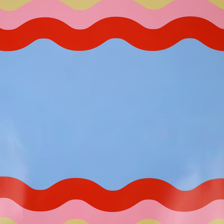 Scalloped Soiree Paper Table Runner (25 foot, cut to fit)