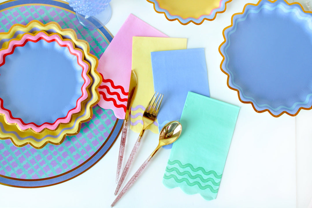 Ric Rac Rainbow Guest Napkins (16 ct)