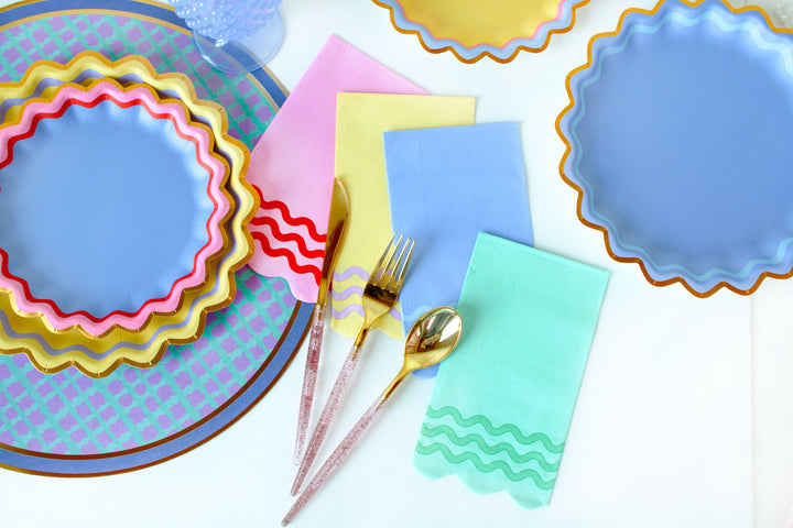 Ric Rac Rainbow Guest Napkins (16 ct)