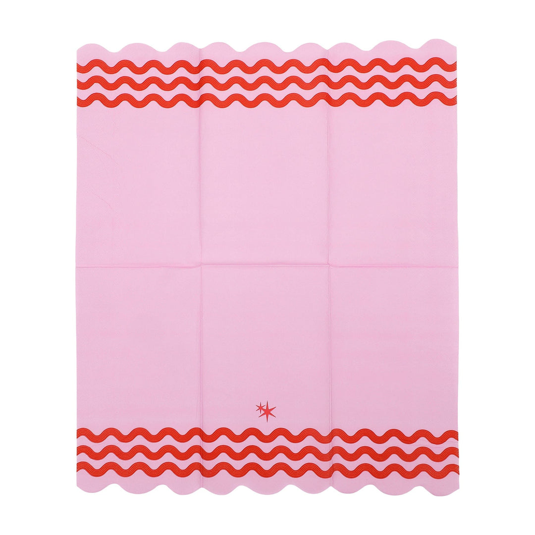 Ric Rac Rainbow Guest Napkins (20 ct)