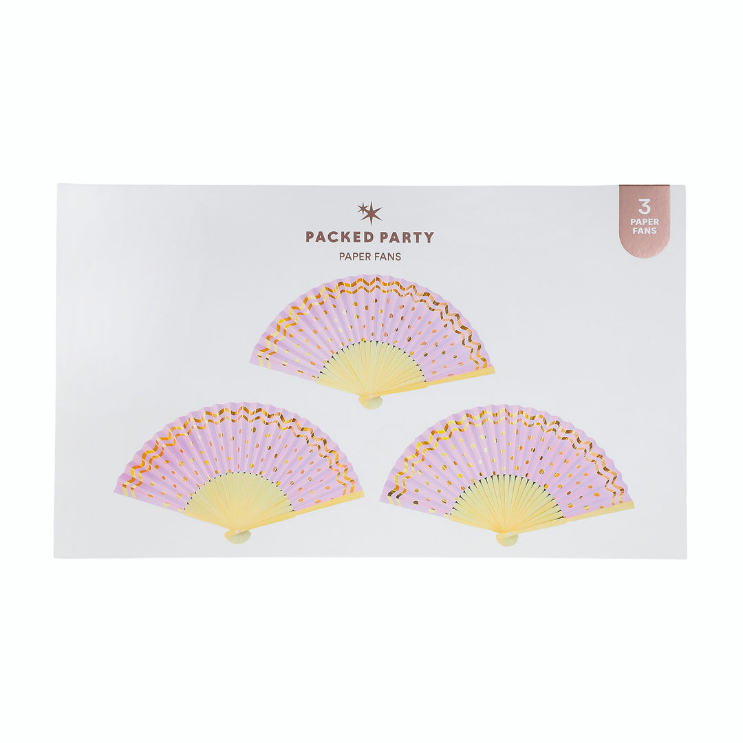 Cabana Club Fans (3 ct)
