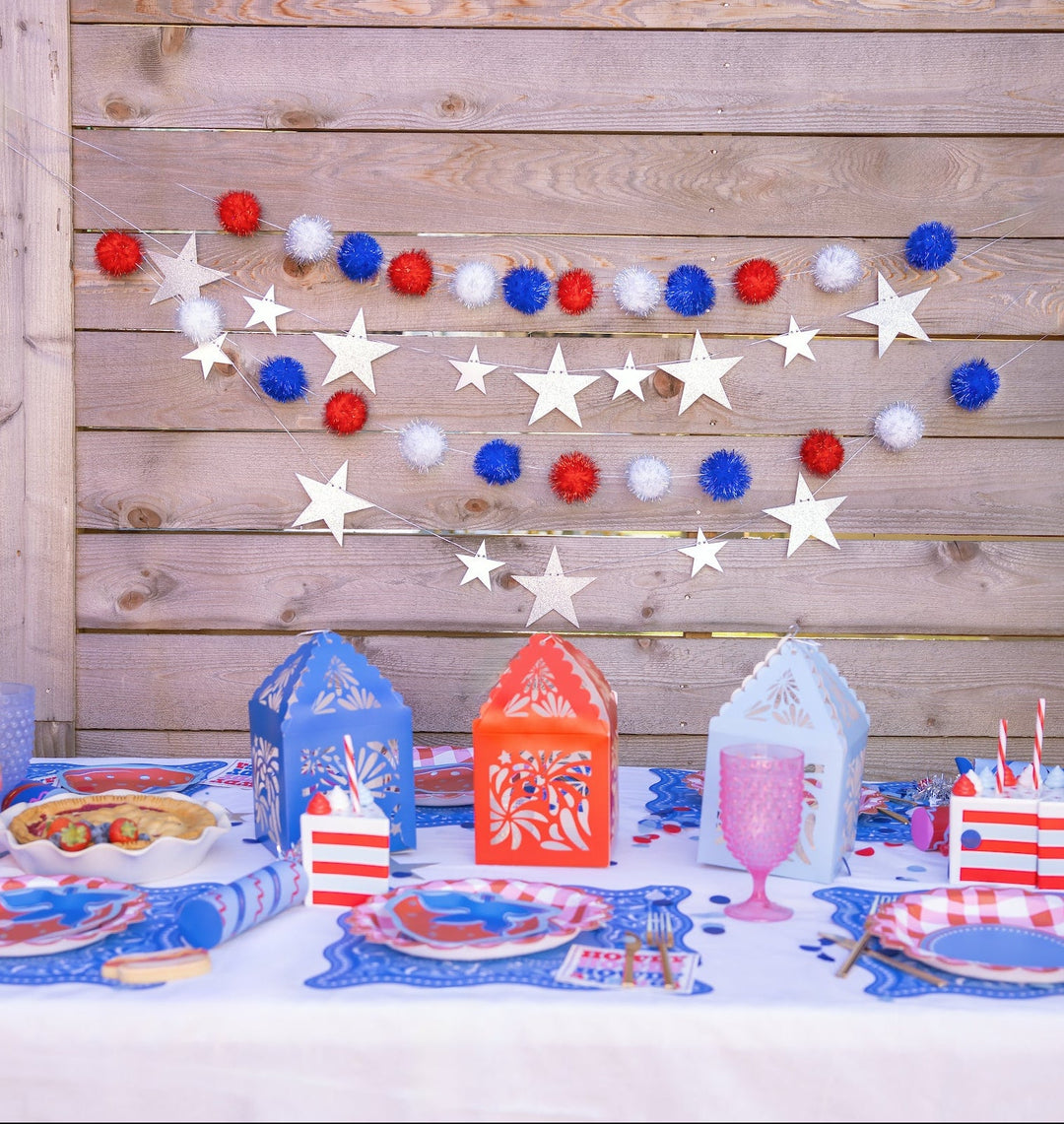Star Spangled Spark Paper Lanterns