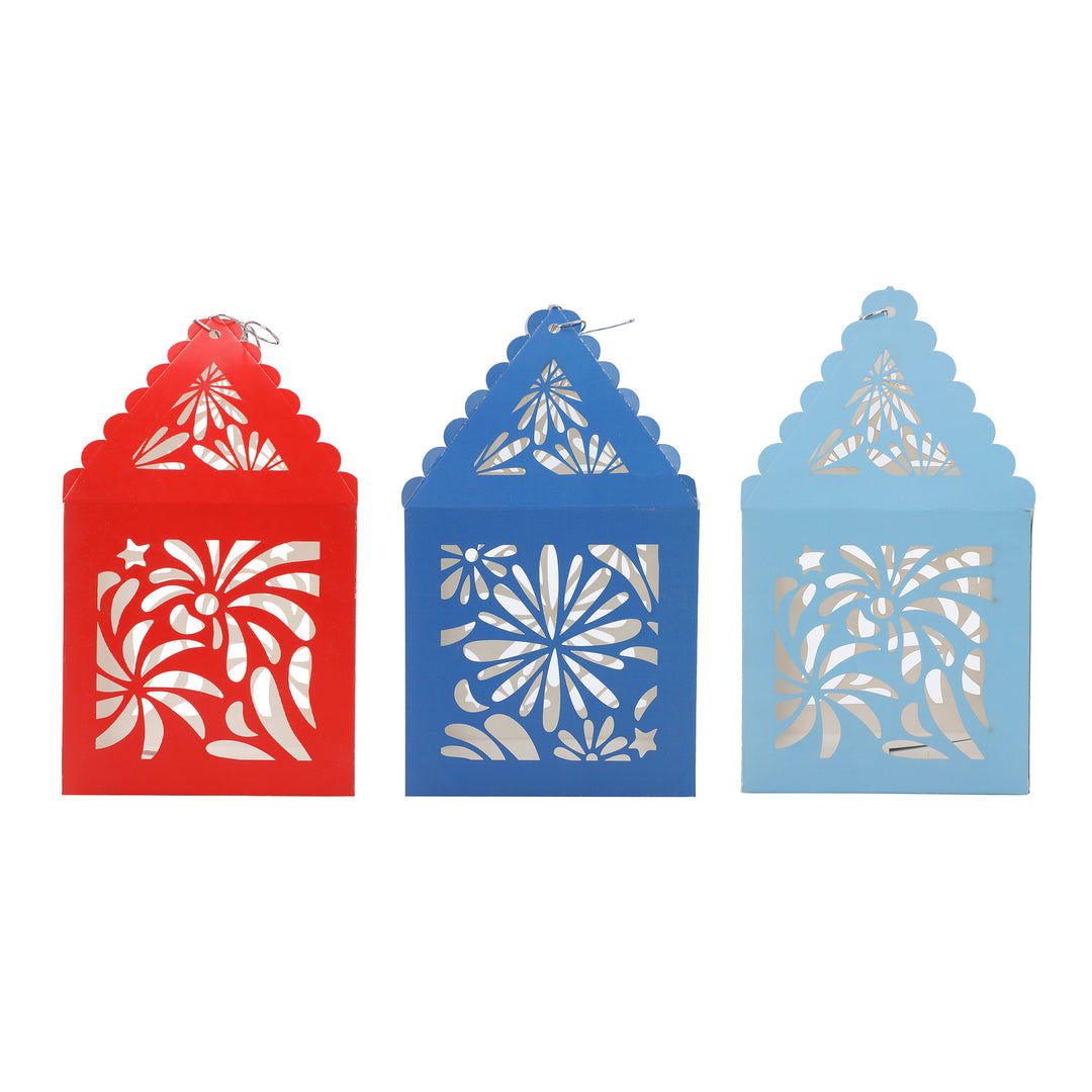 Star Spangled Spark Paper Lanterns (set of 3)