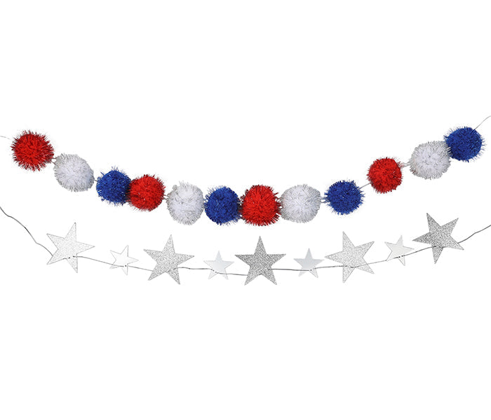Star-Spangled Sparkle Garland