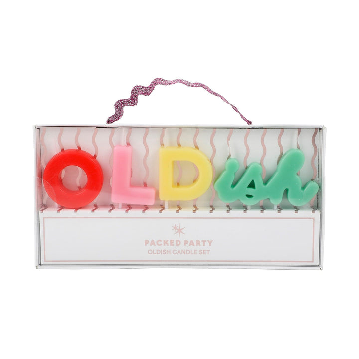 Packed Party Oldish Celebration Candle Party Decor
