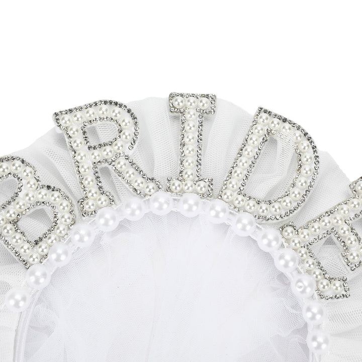 Blushing Bride Novelty Headband