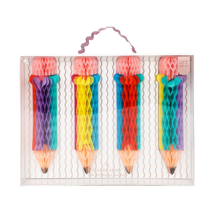 Honeycomb Pencil Garland (Party Banner)