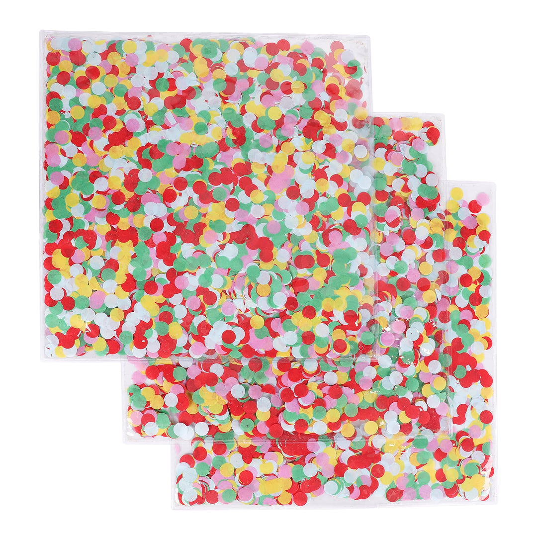 Packed Party Confetti Square Placemat Party Decor
