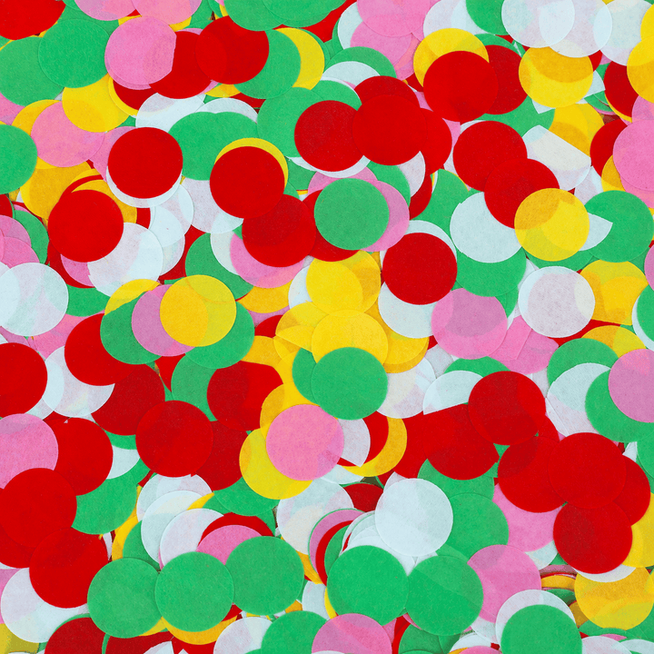 Packed Party Confetti Square Placemat Party Decor