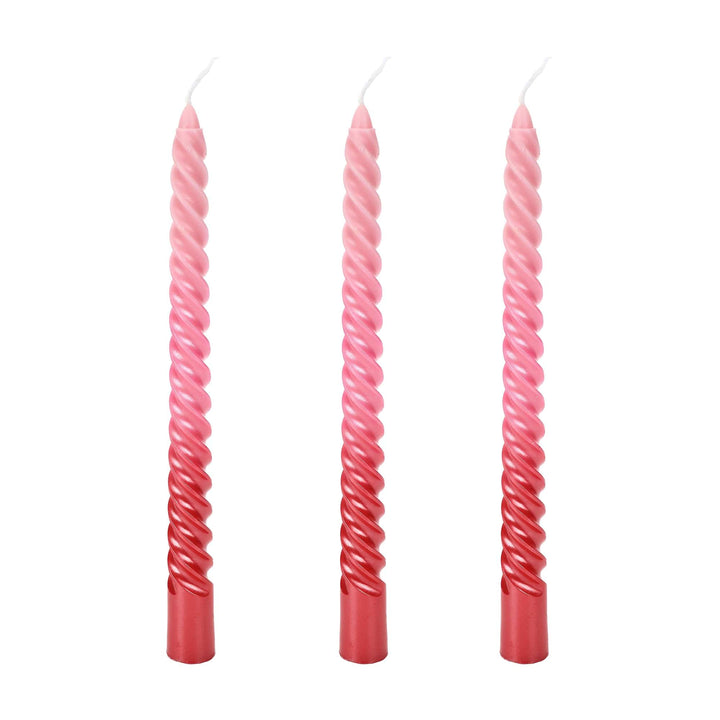 Ombre Taper Candles (set of 3)